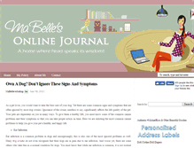 Tablet Screenshot of mabelleverlsating.com